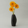 3D-FORMED LEATHER VASE L-size（フラワーベース L）