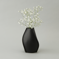 3D-FORMED LEATHER VASE S-size（フラワーベース S）