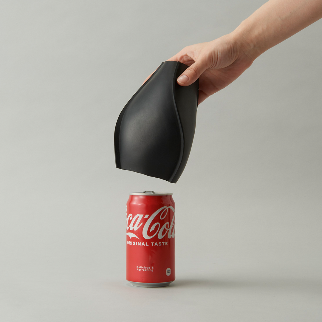 3D-FORMED LEATHER VASE S-size（フラワーベース S）