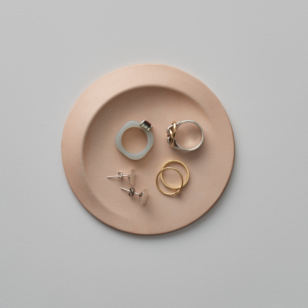 3D-FORMED LEATHER TRAY S-size（レザートレイ S）